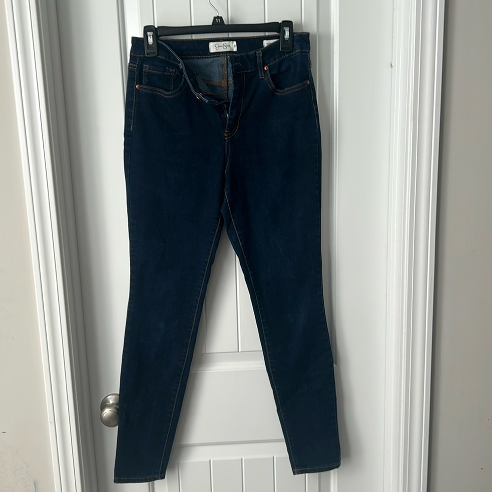 curvy high rise jeans